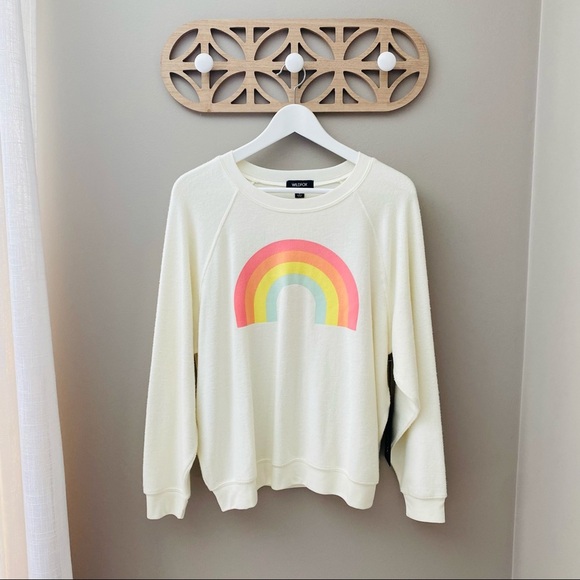 Wildfox Sweaters - Wildfox After The Rain Sommers Sweatshirt Sz Small